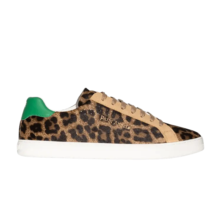 

Кроссовки Palm Angels New Tennis Leopard, коричневый
