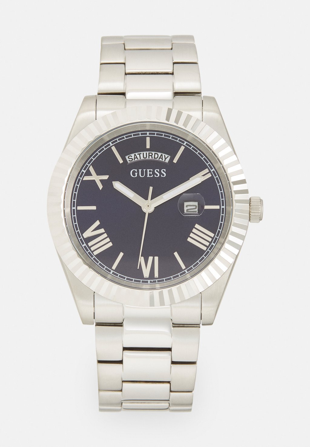 

Часы CONNOISSEUR UNISEX Guess, синий солнечный луч/серебристый