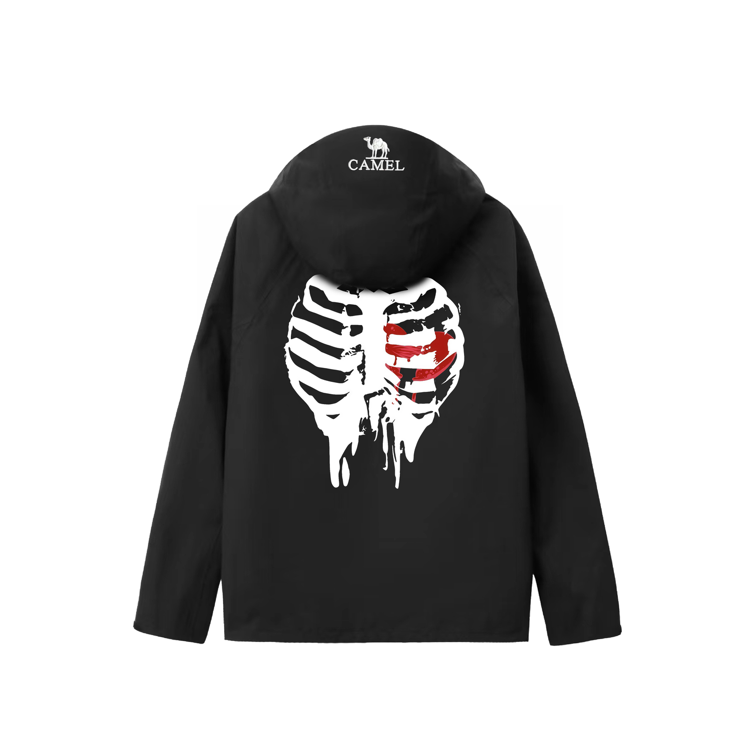 

Ветровка All weather Waterproof, Windproof, Breathable, Abrasion Resistant, Cold Resistant Unisex CAMEL, phantom черный