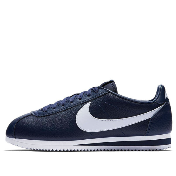 

Кроссовки cortez кожа Nike, синий