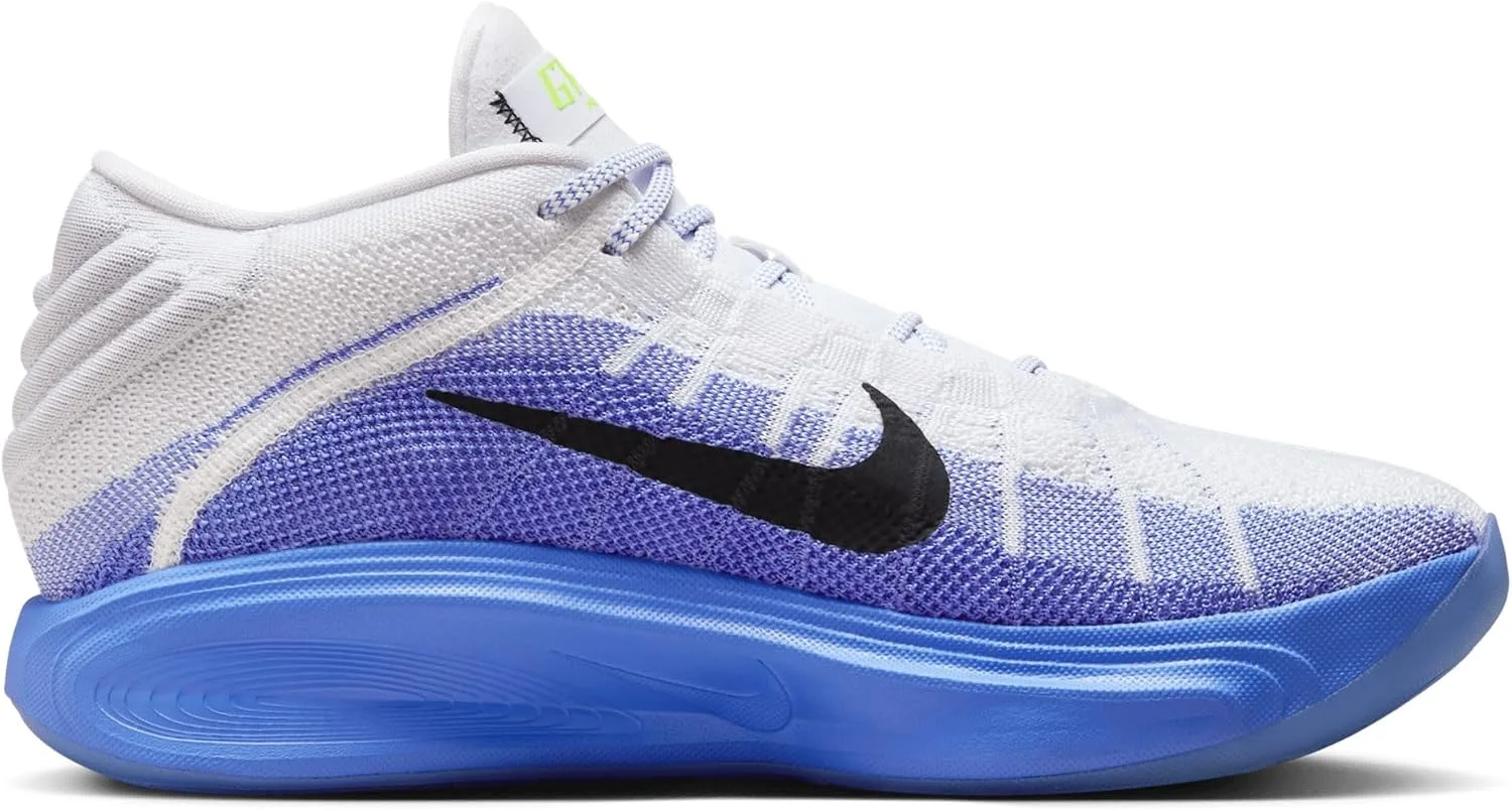Мужские кроссовки Nike GT Hustle 3 на шнуровке, белый/черный — фото 4