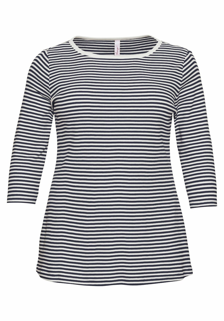 

Рубашка SHEEGO, цвет marine blue/White
