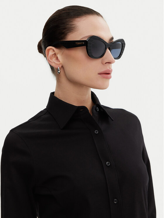 

Солнцезащитные очки TSW9055 Trussardi, черный