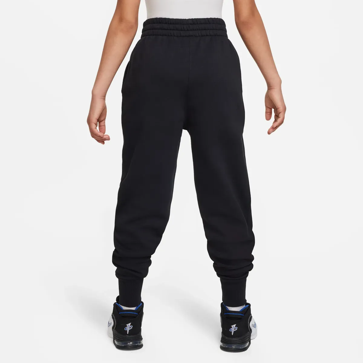 

Спортивные брюки Nike Sportswear "CLUB FLEECE BIG KIDS' (GIRLS') HIGH-WAISTED FITTED PANTS", белый