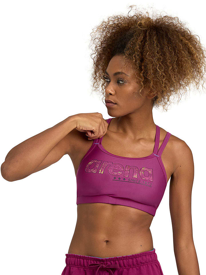 

Спортивный бюстгальтер Arena, фиолетовый