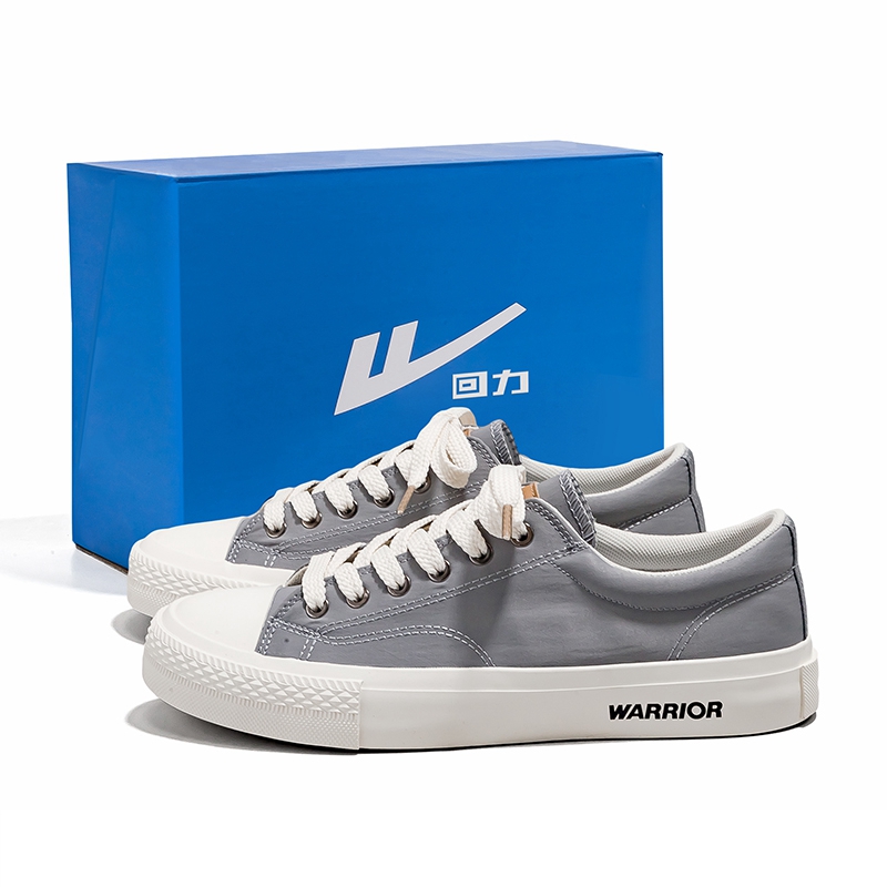 

WARRIOR Низкие парусиновые туфли мужские серые