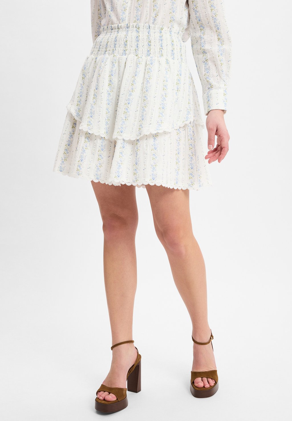 

Мини-юбка A-line skirt Marie Lund, белый