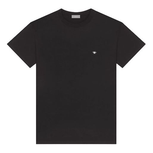 

Футболка DIOR White Bee Embroidered Short Sleeve Unisex Black, черный