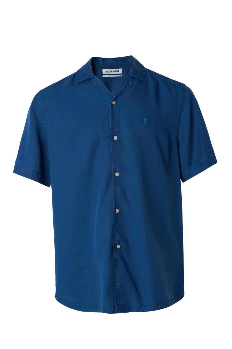 

Рубашка на пуговицах классического кроя Salsa Jeans, цвет Cobalt blue/Royal blue