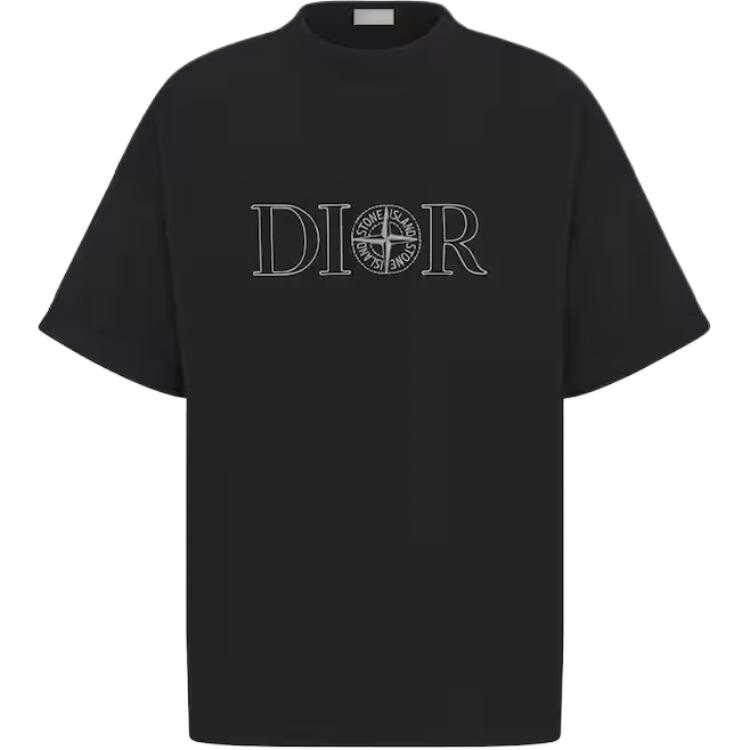 

Футболка мужская черная Dior, черный