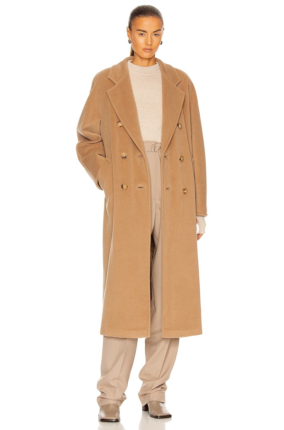 

Мадам Пальто Max Mara, коричневый