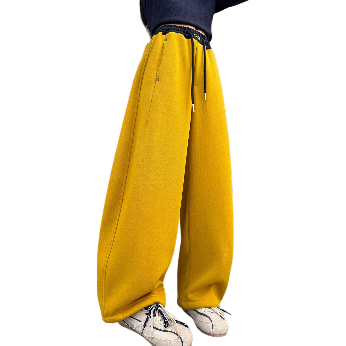 

Детские спортивные штаны осень-зима Disney, желтый