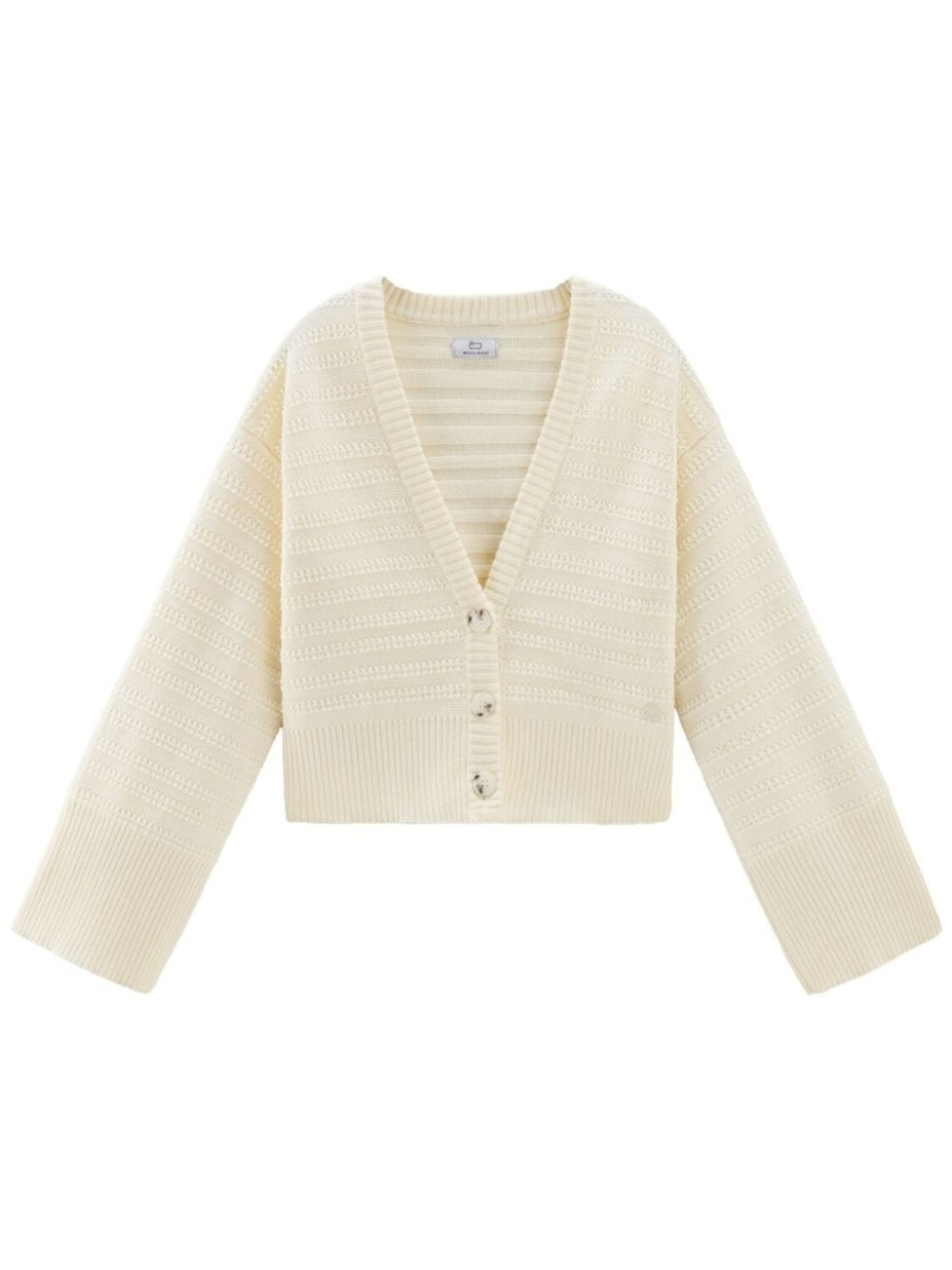 

Woolrich кардиган в полоску, белый