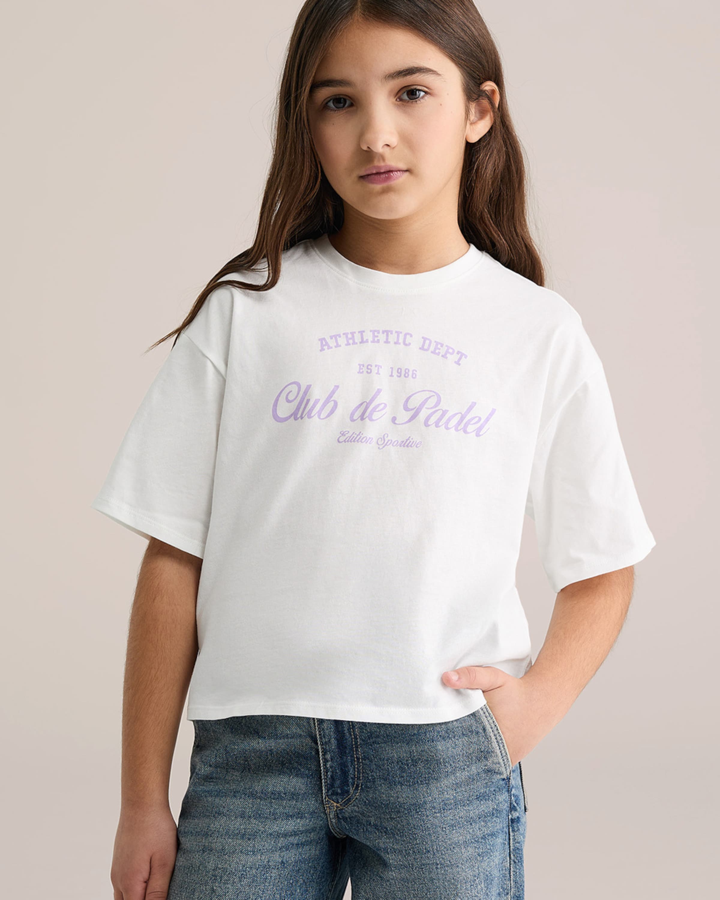 WE Fashion Футболка в белом цвете — фото 3