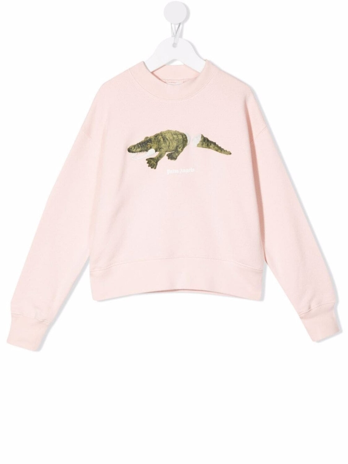 

Palm Angels Kids толстовка с принтом, розовый