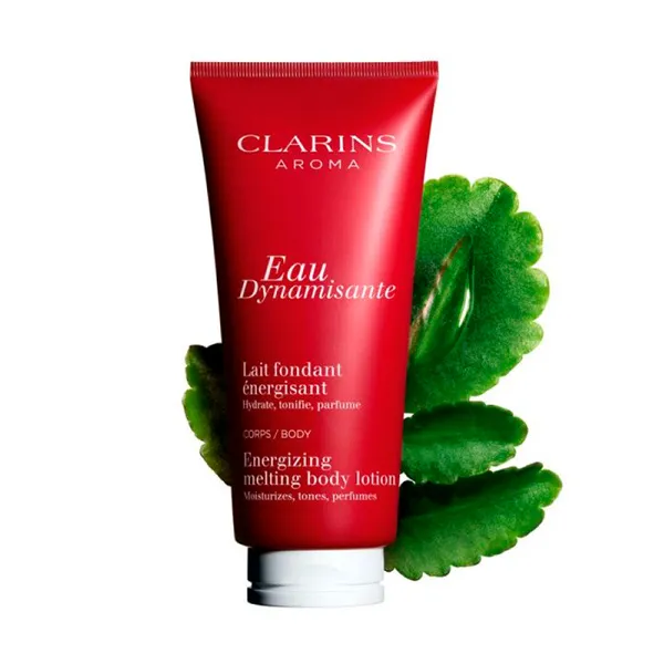 Увлажняющее молочко для тела Leche Hidratante Eau Dynamisante Clarins, 200 ml — фото 2