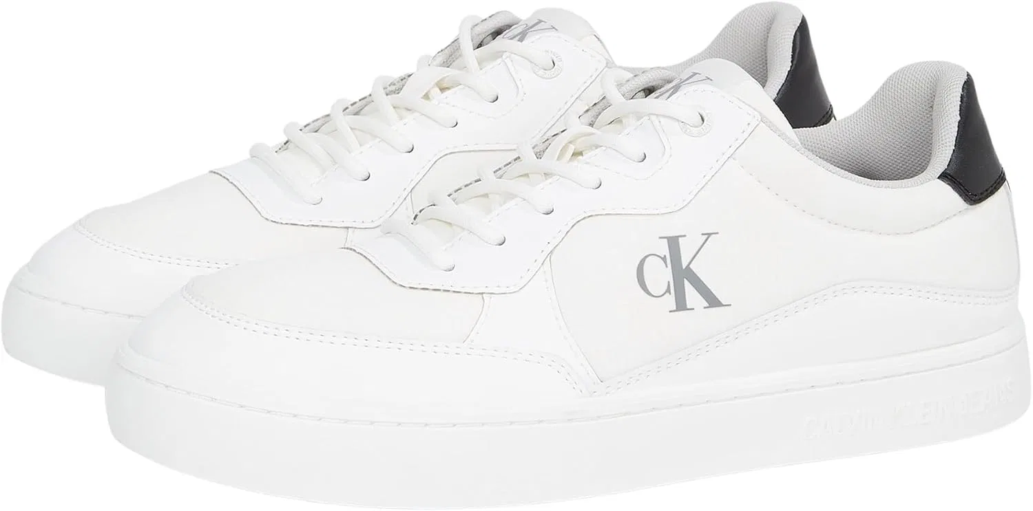 Кроссовки Calvin Klein Herren Cupsole Classic Tech Ripstop Low Top, White Bright White Black — фото 4