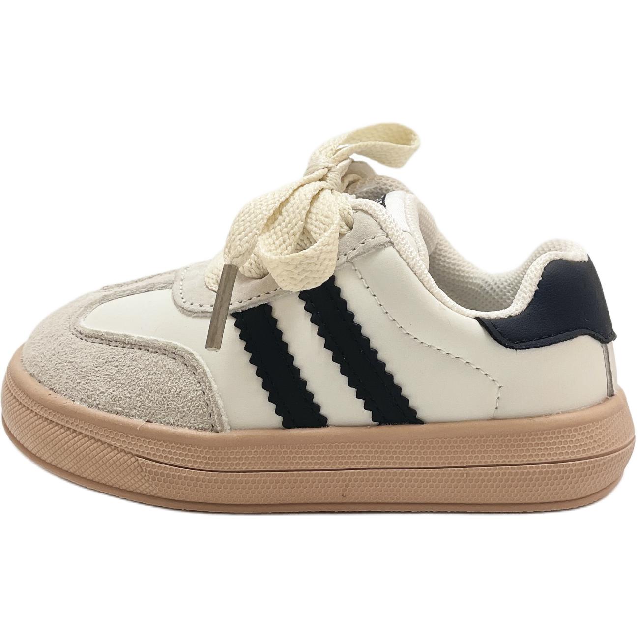 

Детские кроссовки для скейтбординга с противоскользящей подошвой и защитой от ударов. Для детей от 3 до 7 лет. QINUOSHU, бежевый