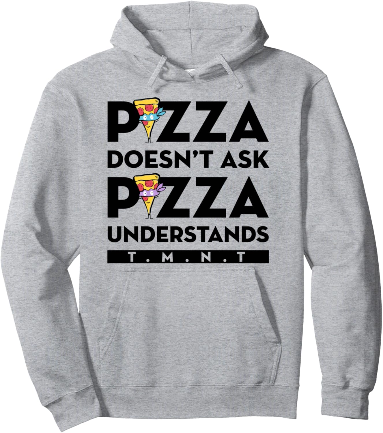 

Худи Teenage Mutant Ninja Turtles Pizza Understands, серое, Серый, Худи Teenage Mutant Ninja Turtles Pizza Understands, серое