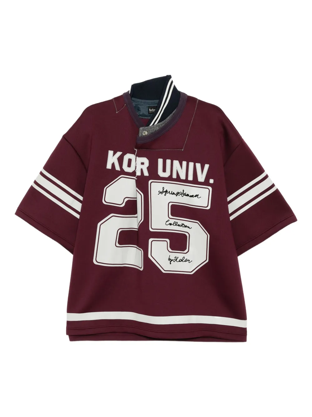 

Футболка с графичным принтом Kolor, красный