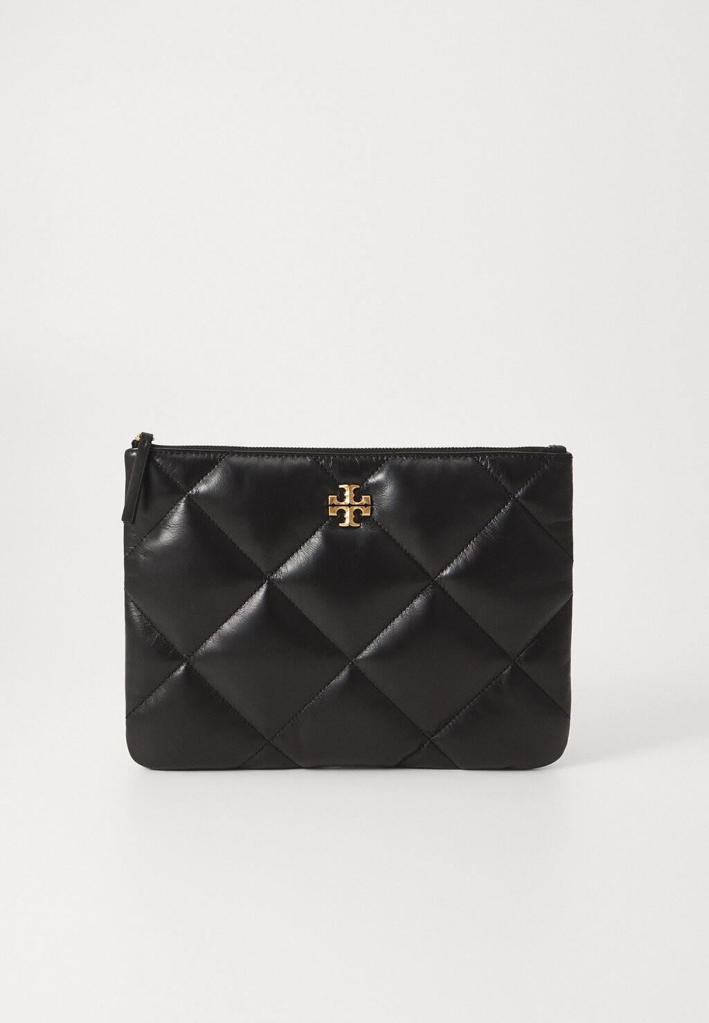 

Клатч KIRA DIAMOND QUILT POUCH Tory Burch, черный