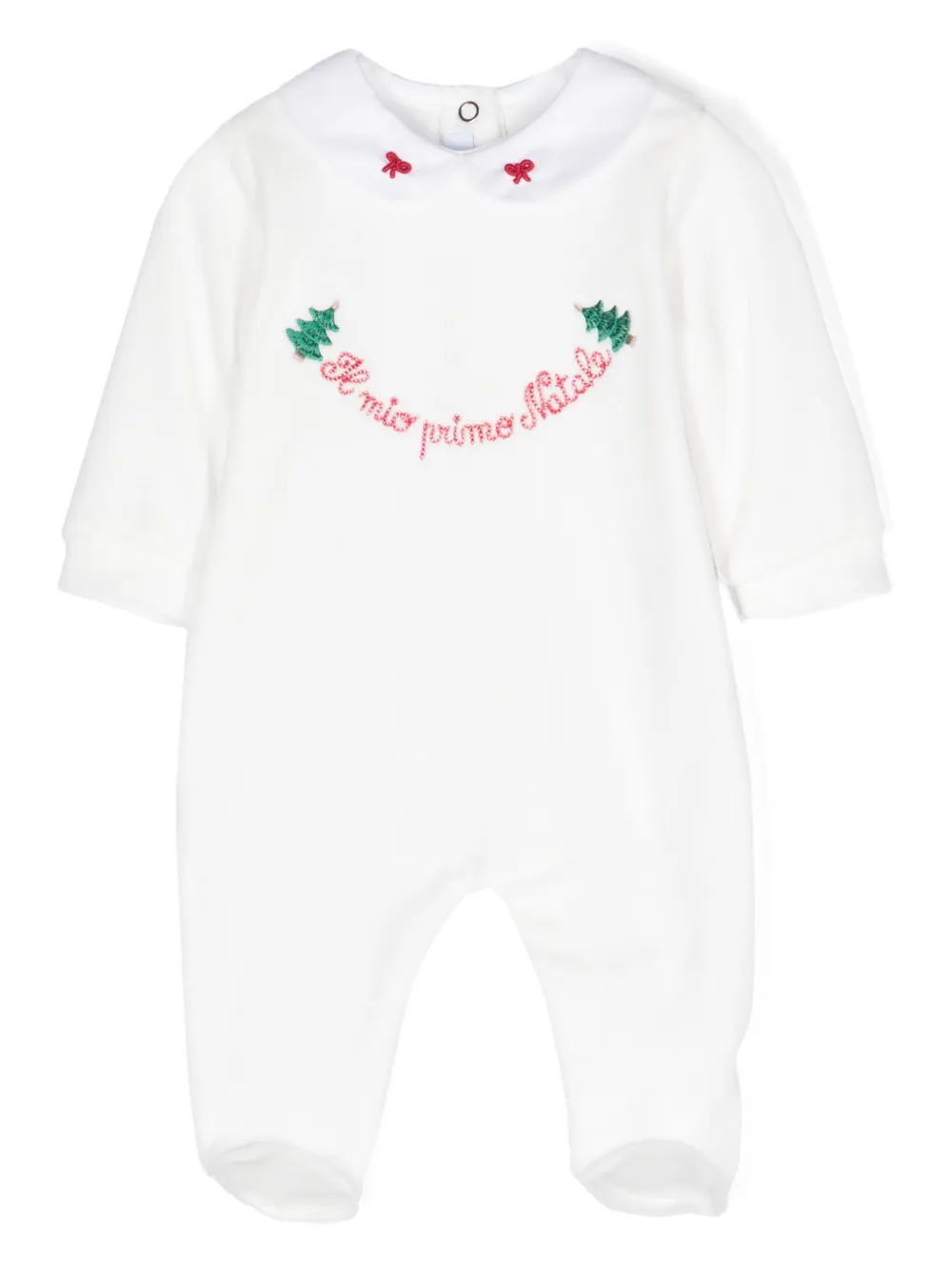 

Комбинезон Il Mio Primo Natale с длинными рукавами Siola, белый