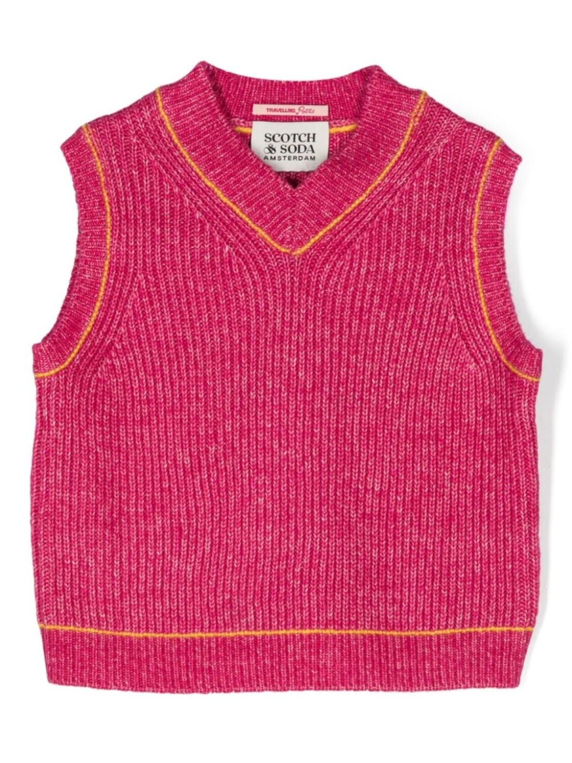 

Scotch & Soda топ в мелкую точку, розовый