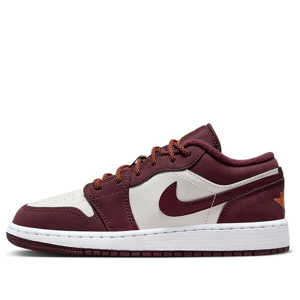

Кроссовки 1 low 'night maroon' Air Jordan, мультиколор