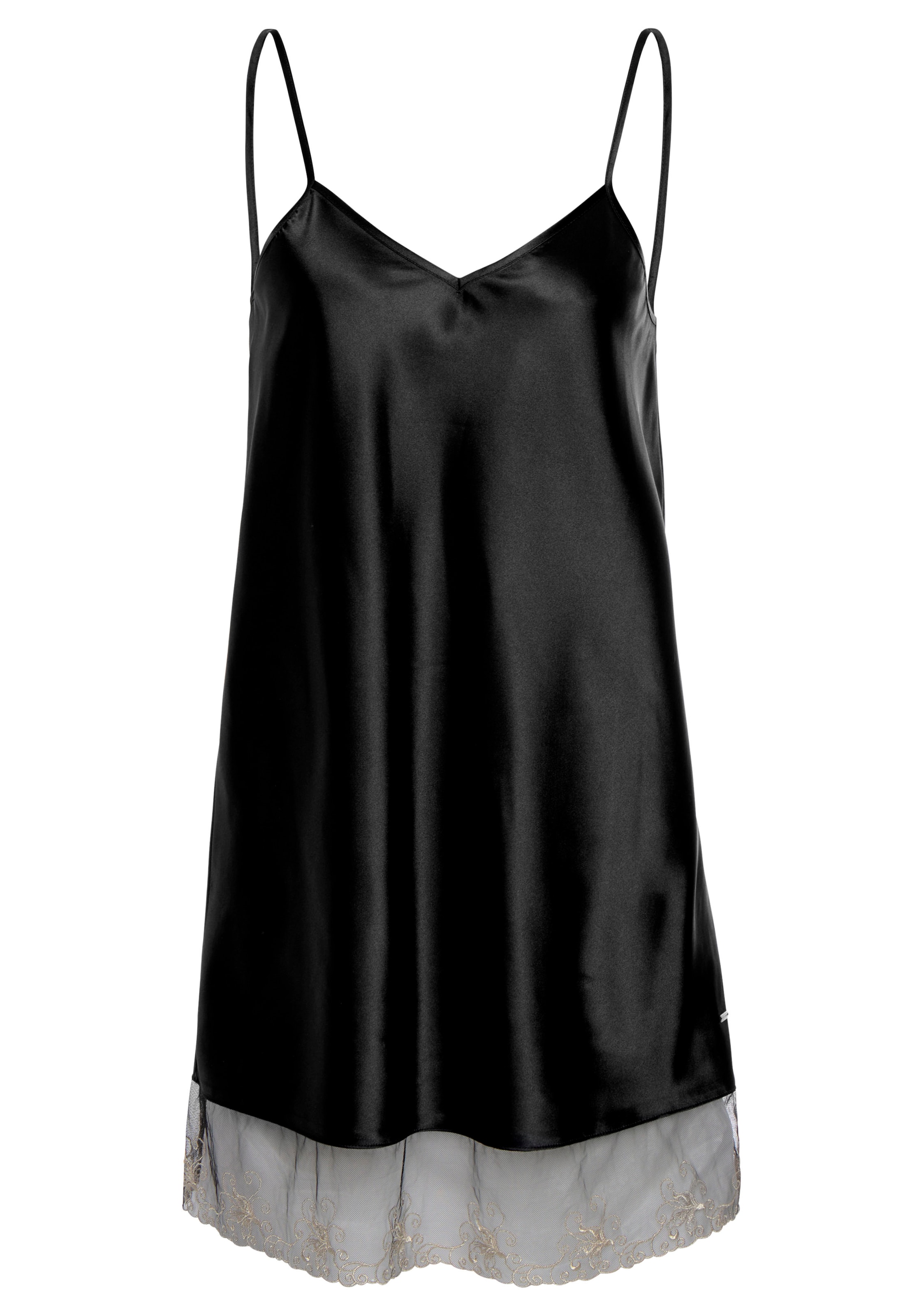 

LASCANA Пеньюар в черном цвете