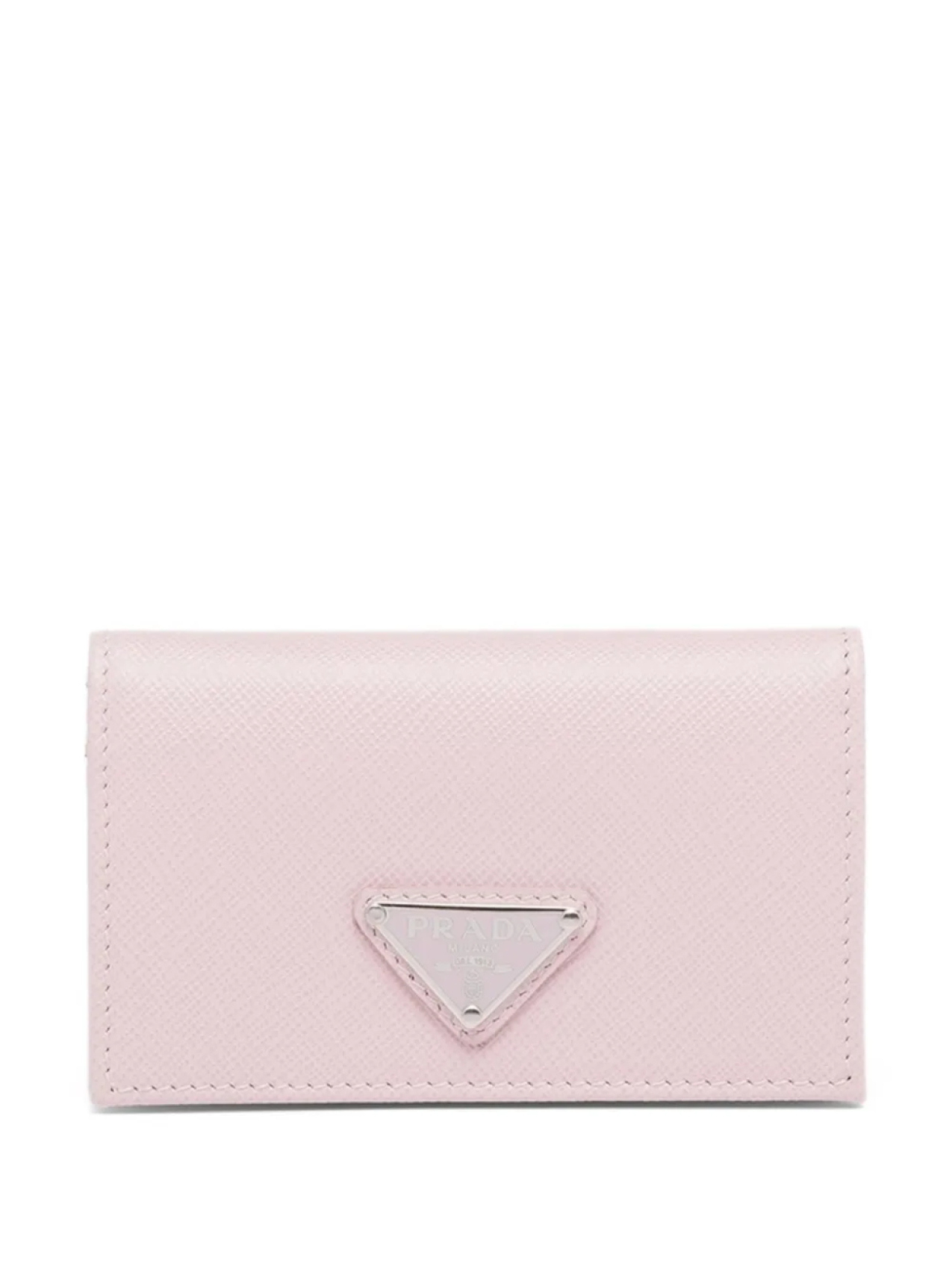 

Prada картхолдер с логотипом, розовый