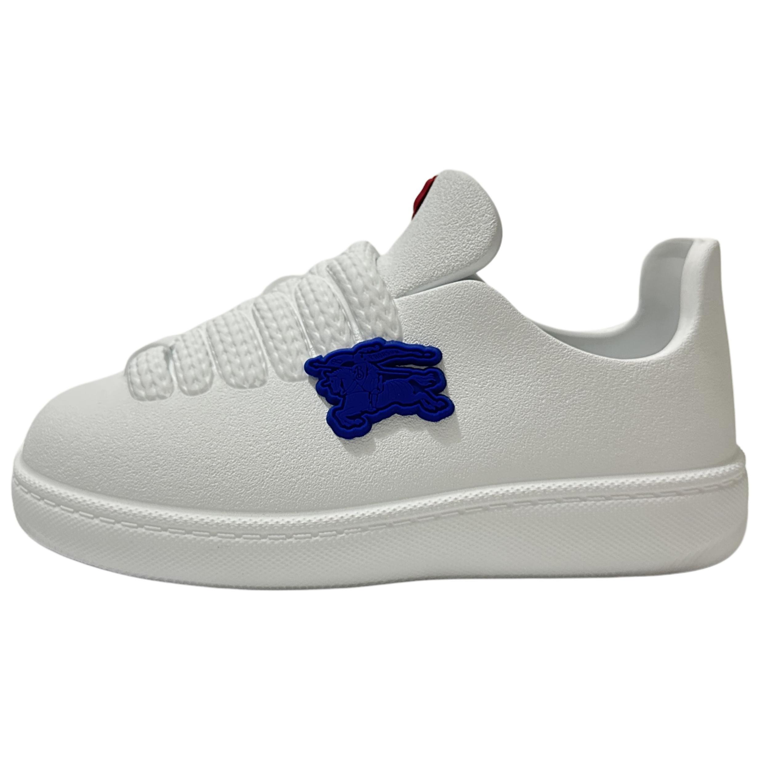 Burberry Бесподобные женские белые Bubble Low Top для скейтбординга