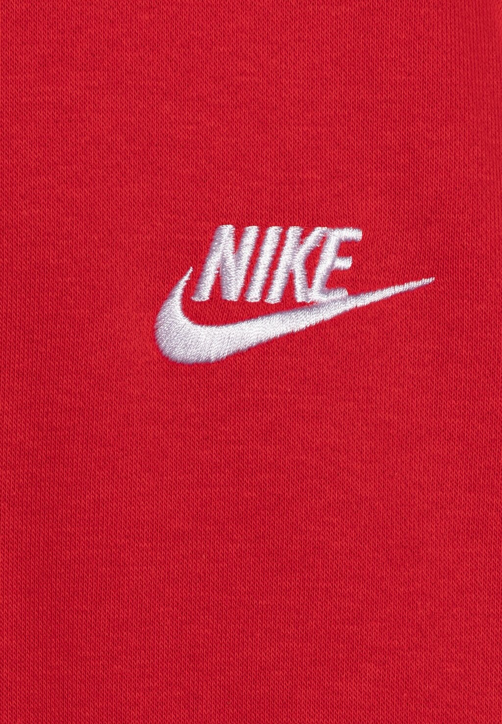 Толстовка Club Unisex Nike, цвет university red white — фото 4