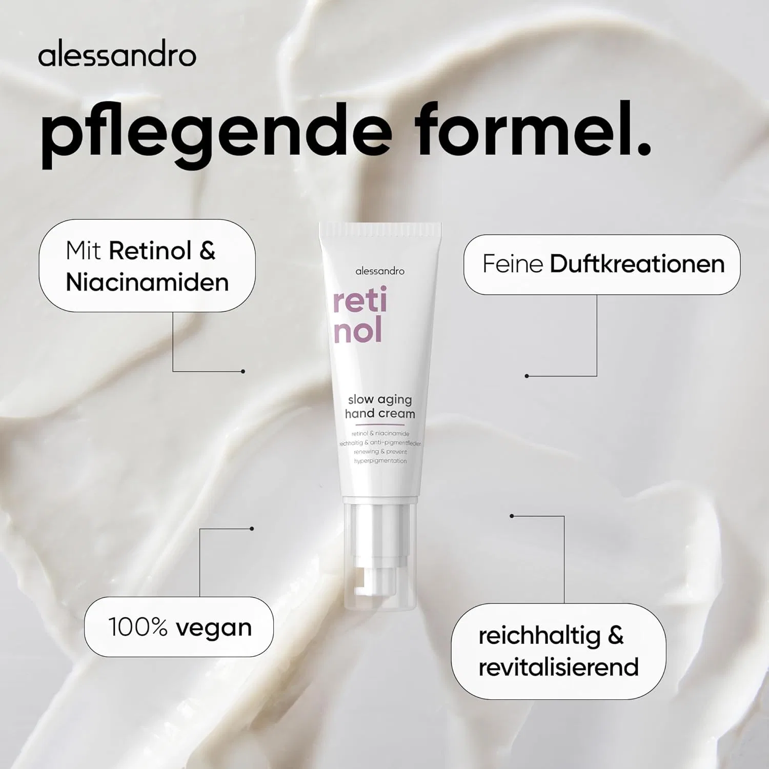 Крем для рук «Retinol Slow Aging» от alessandro, 50 мл Alessandro — фото 4
