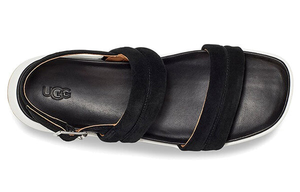 Сандалии lynnden outdoor casual open toe sports sandals black Ugg, черный — фото 4