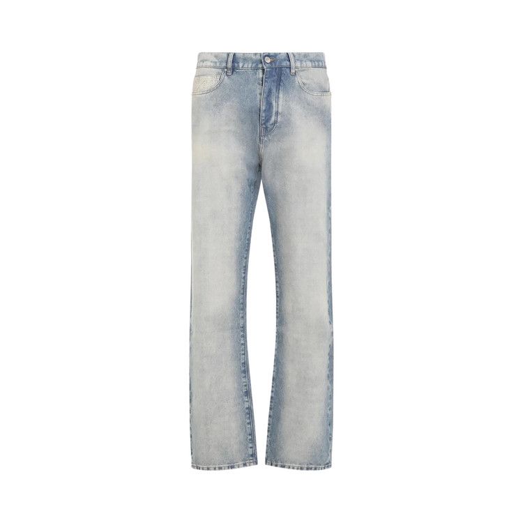 

Джинсы Amiri Quad Cuff Straight Jean, Antique Indigo