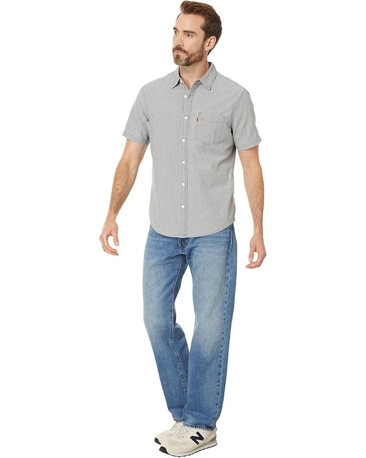 Джинсы Levi's Premium 555 Relaxed Straight, цвет Indigo Champion — фото 4