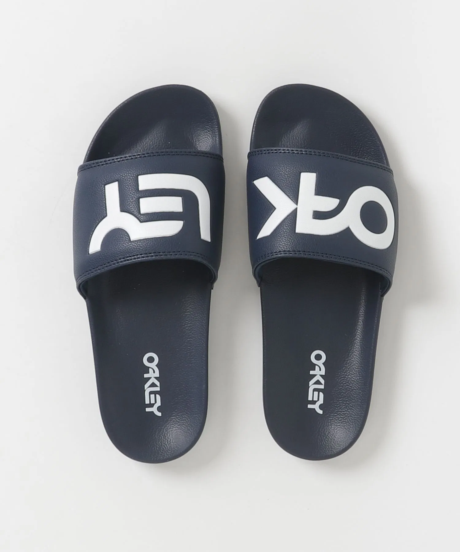 Мужские сланцы OAKLEY B1B SLIDE 2.0 тёмно-синие — фото 4