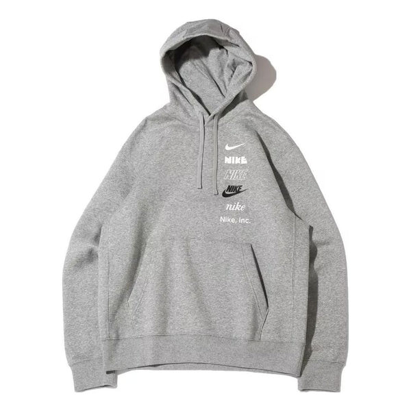 

Куртка Nike Club Fleece Pullover Hoodie 'Grey', серый