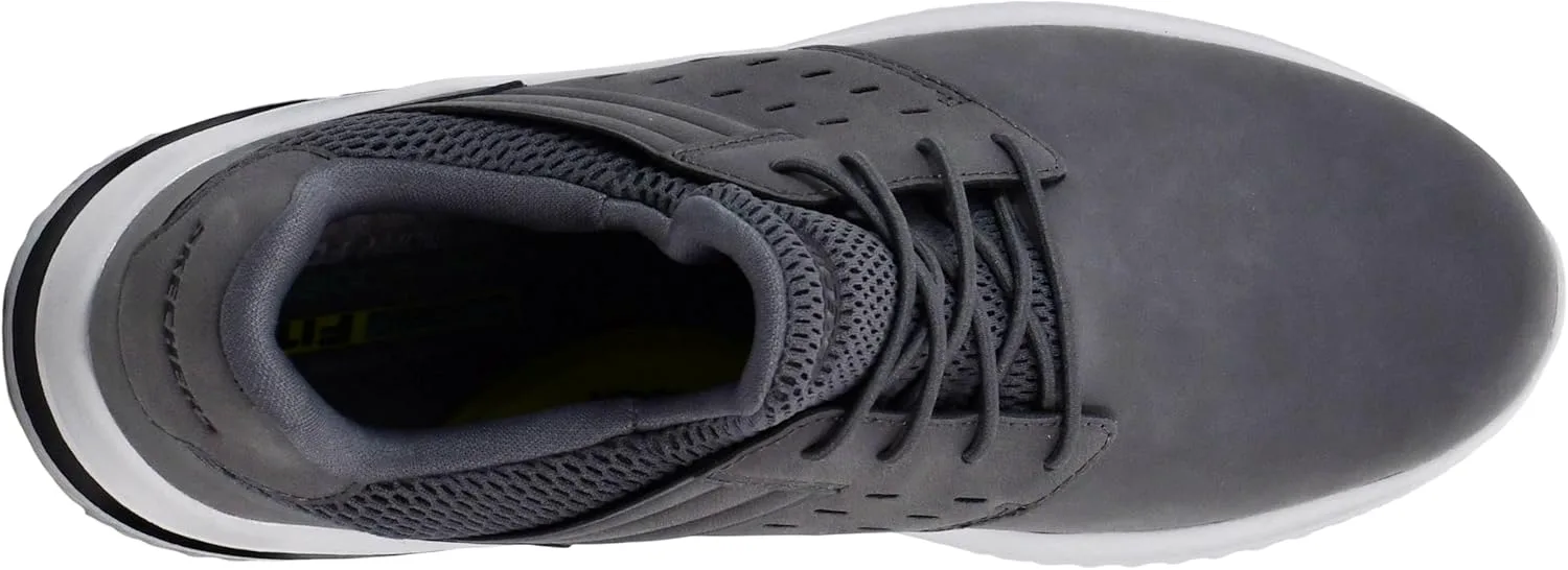 Мужские слипоны Skechers Delson 3.0 - Ezra с кожаными эластичными шнурками — фото 2