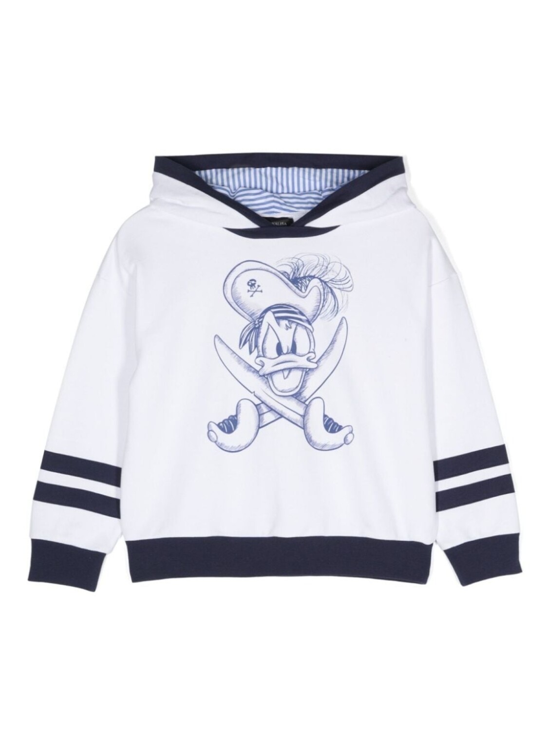 

Monnalisa худи с принтом Donald Duck, белый