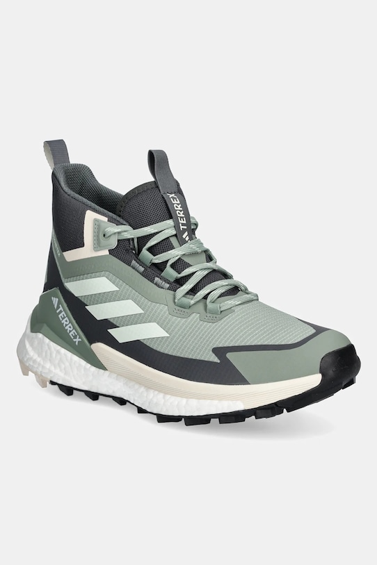 Ботинки Free Hiker 2 GTX Adidas Terrex, зеленый