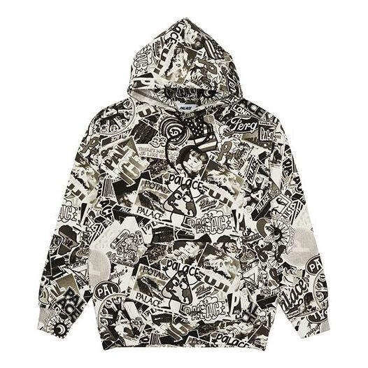 

Толстовка sticker pack hoodie 'black' Palace, черный