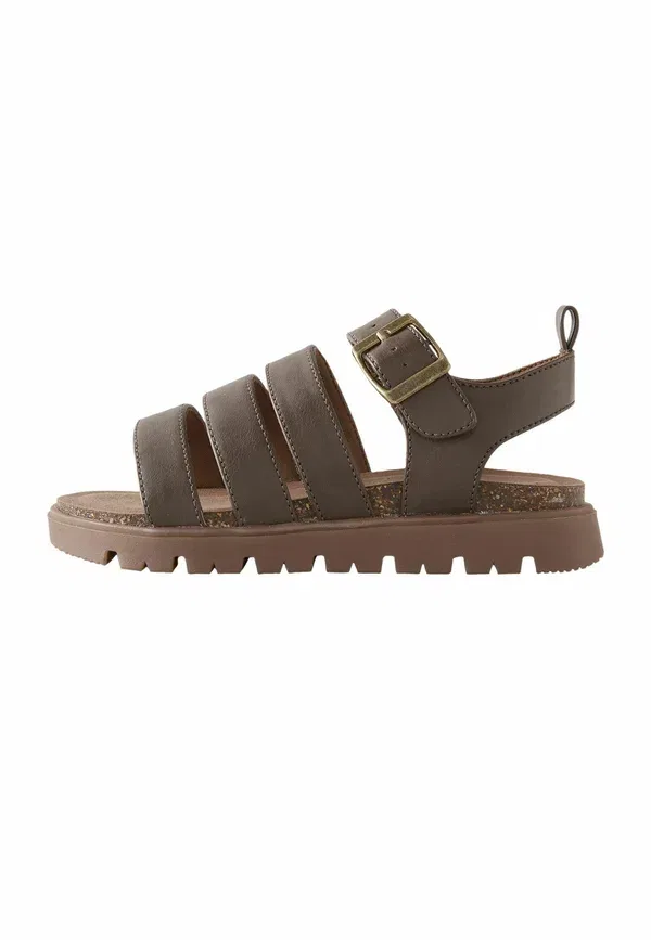 Сандалии Regular fit, Next, chunky sandals, шоколадно-коричневый