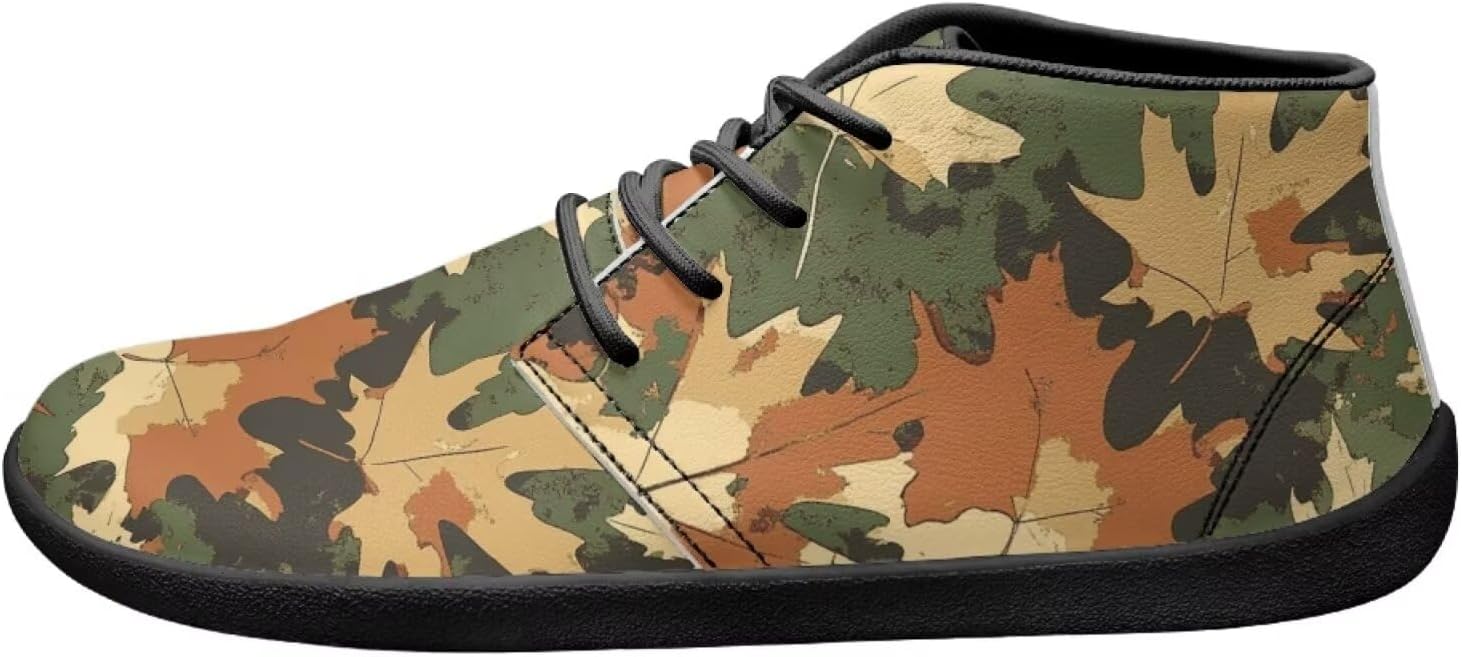 

Мужские камуфляжные охотничьи теннисные кроссовки на шнуровке для улицы, прогулок, занятий в спортзале, тенниса, спортивные кроссовки до щиколотки Ecaestolph, зеленый