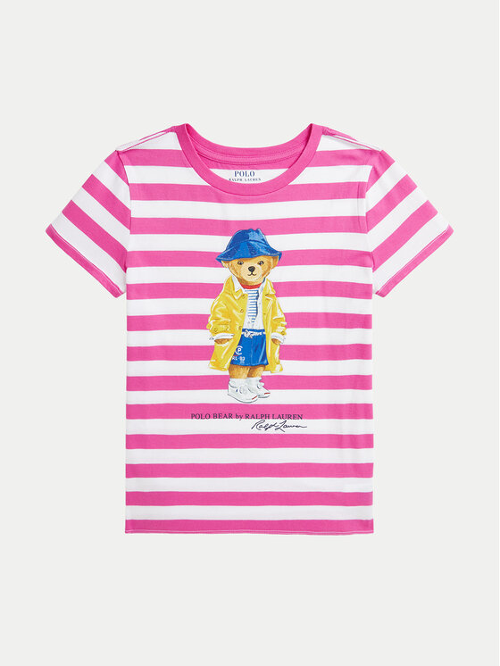 

Футболка обычного кроя 313957378001 Polo Ralph Lauren, розовый