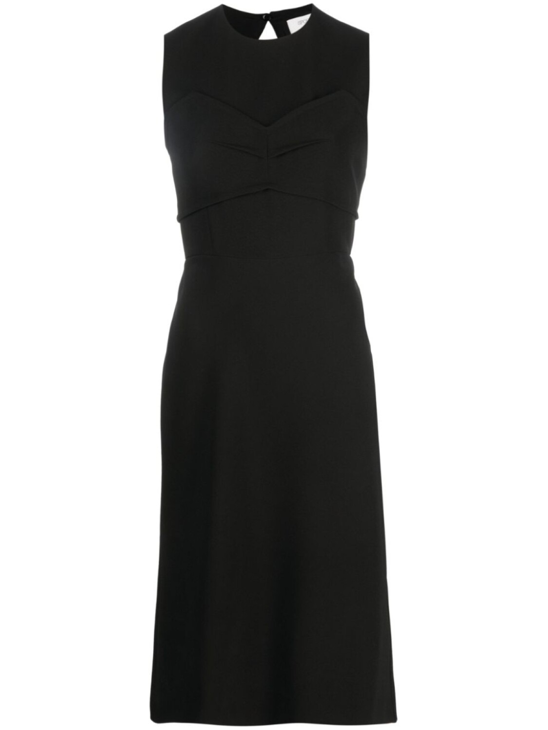 

Платье с открытой спиной Sportmax, черный