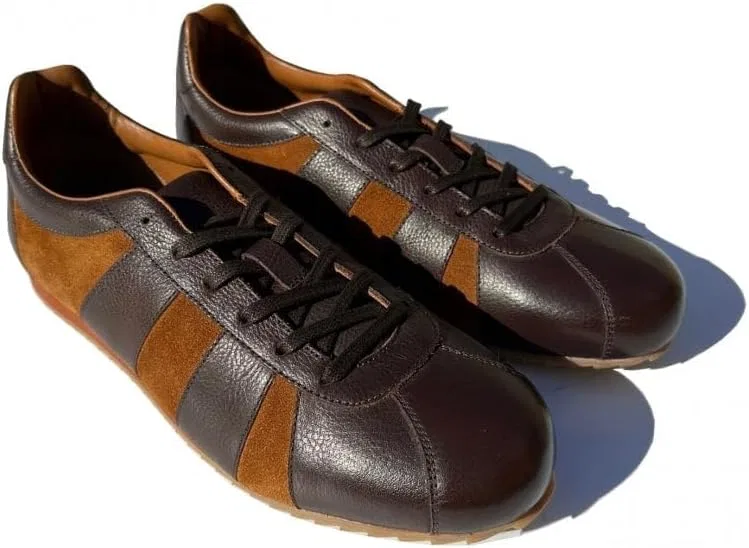 Кроссовки Delicious Junction Chad из кожи, Chocolate Brown — фото 3