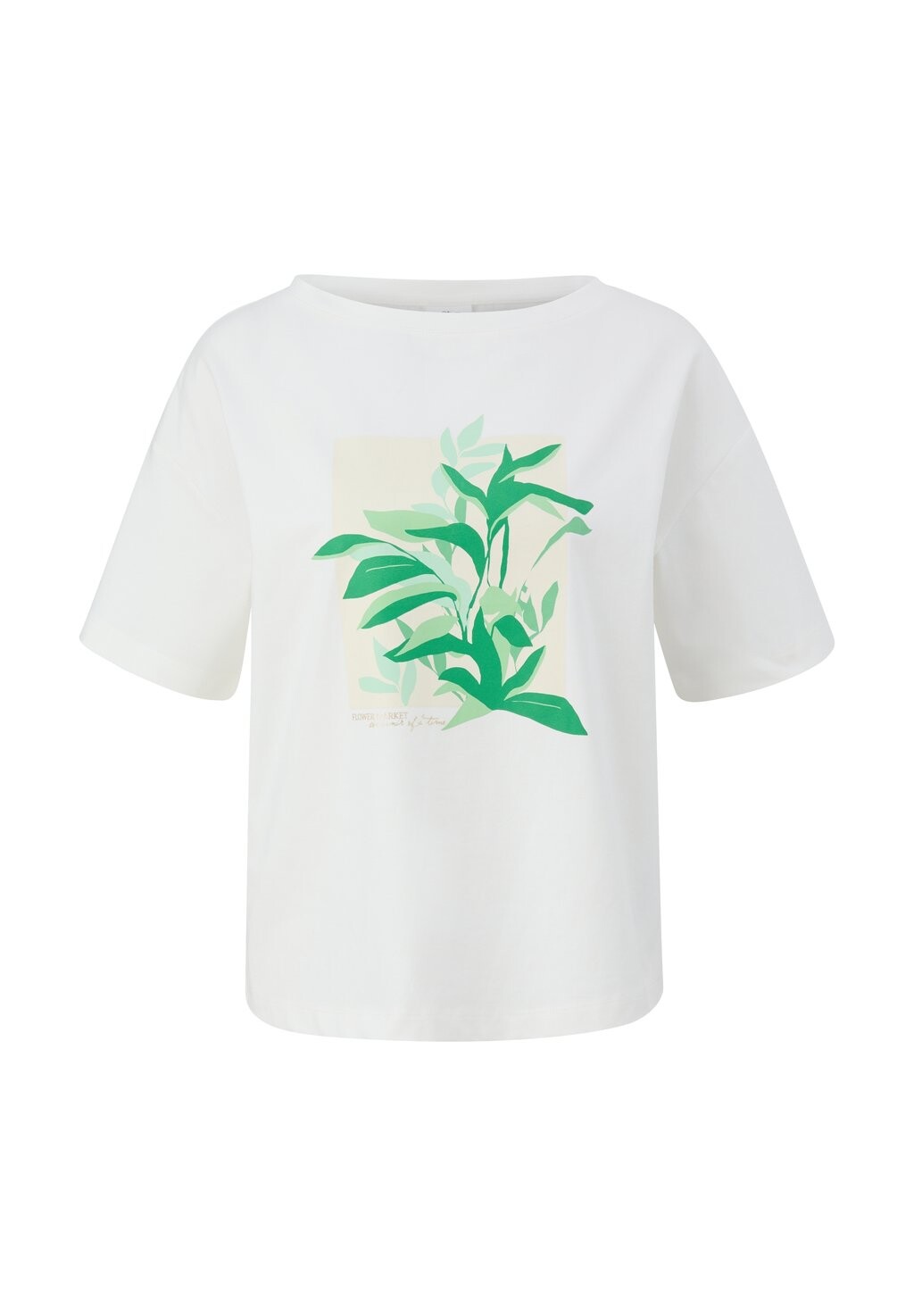 

Футболка с принтом MIT FRONT-PRINT s.Oliver BLACK LABEL, кремовый