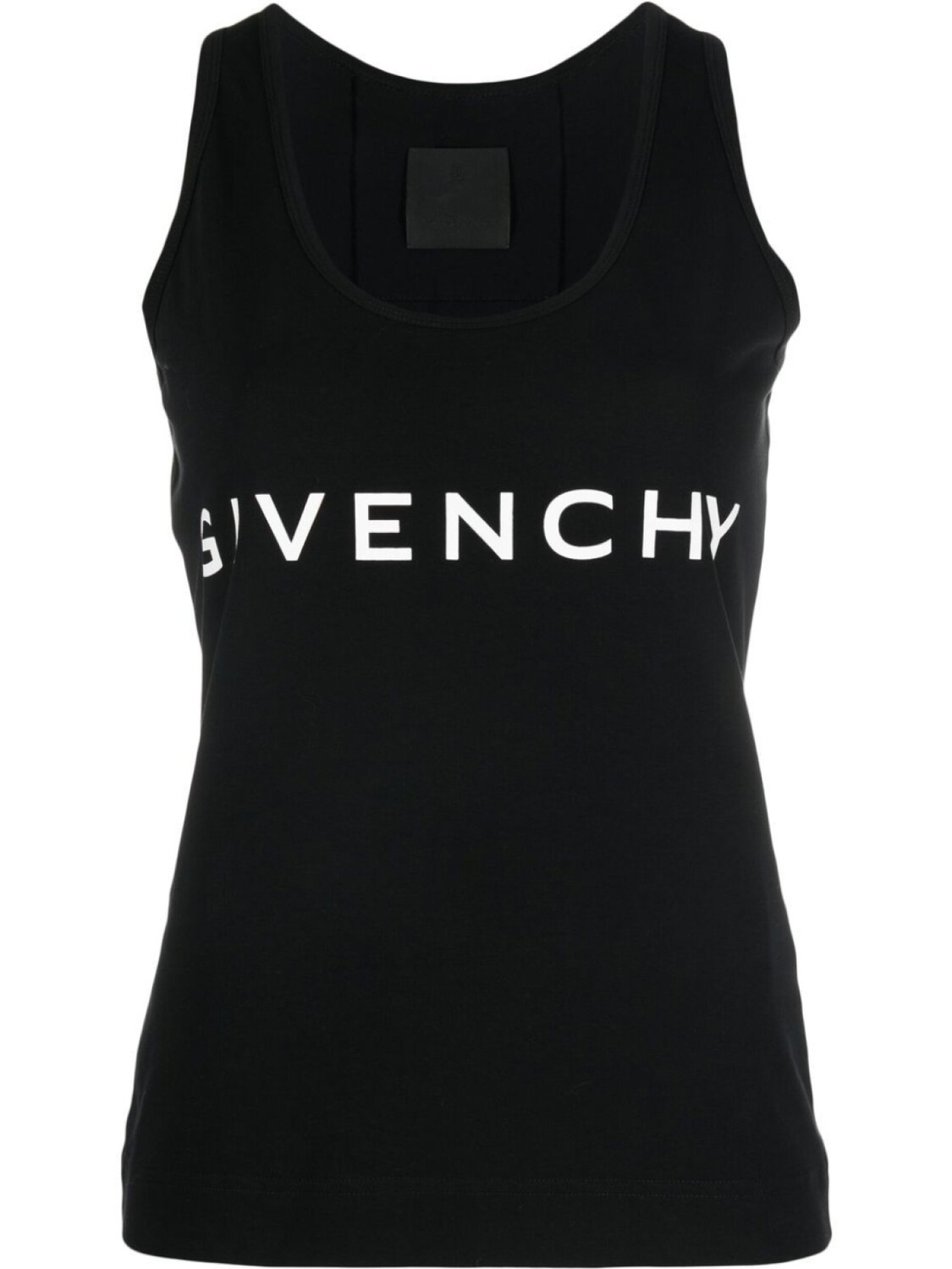 

Givenchy футболка без рукавов с логотипом, черный