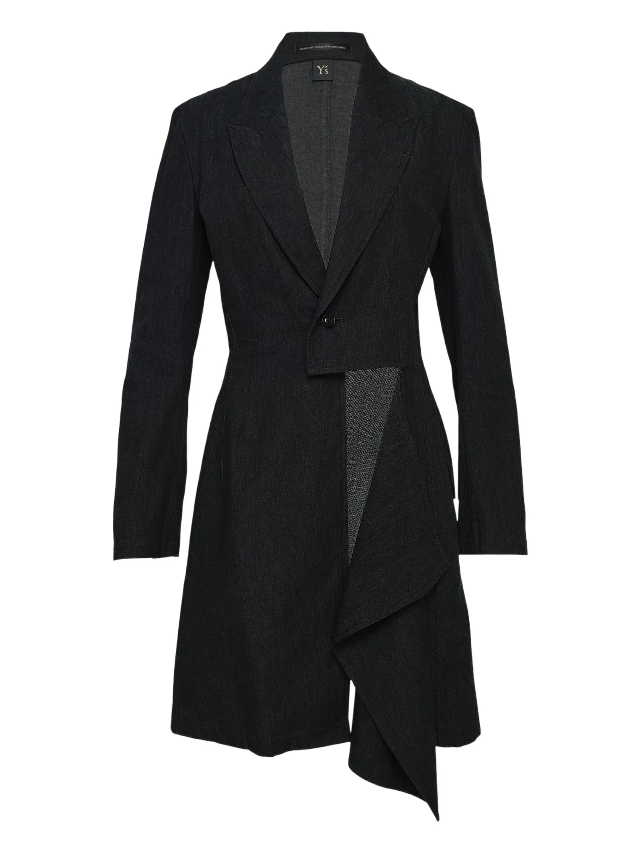 

Однобортный пиджак Y'S, черный